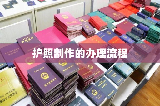 亚东护照制作的办理流程