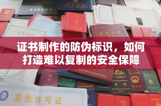 亚东证书制作的防伪标识，如何打造难以复制的安全保障