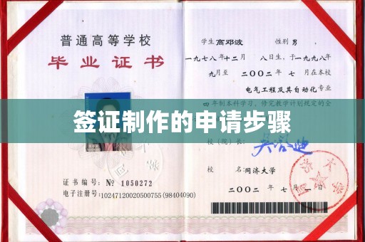 亚东签证制作的申请步骤
