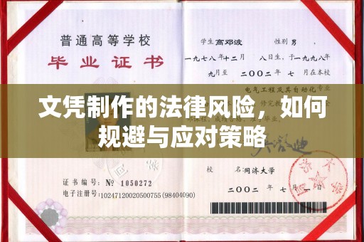 亚东文凭制作的法律风险，如何规避与应对策略