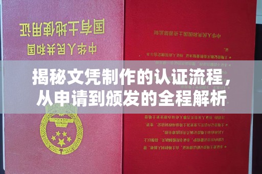 亚东揭秘文凭制作的认证流程，从申请到颁发的全程解析